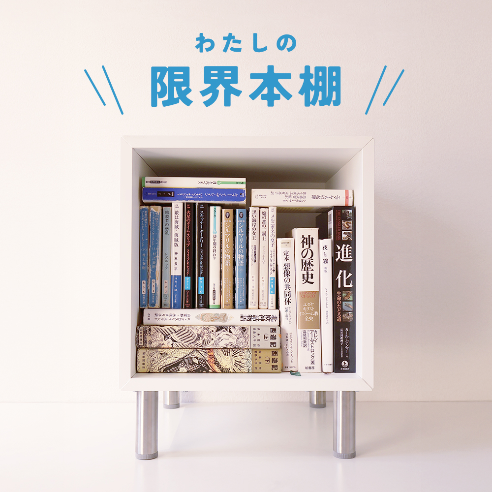 SF・ファンタジーと歴史書、娯楽としての本を集めた22冊の本棚｜営業