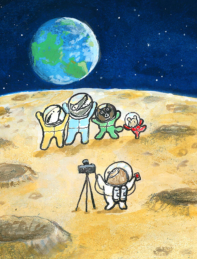動物たちの月旅行』たしろちさと 作 #読み聞かせ | とものま 子どもと